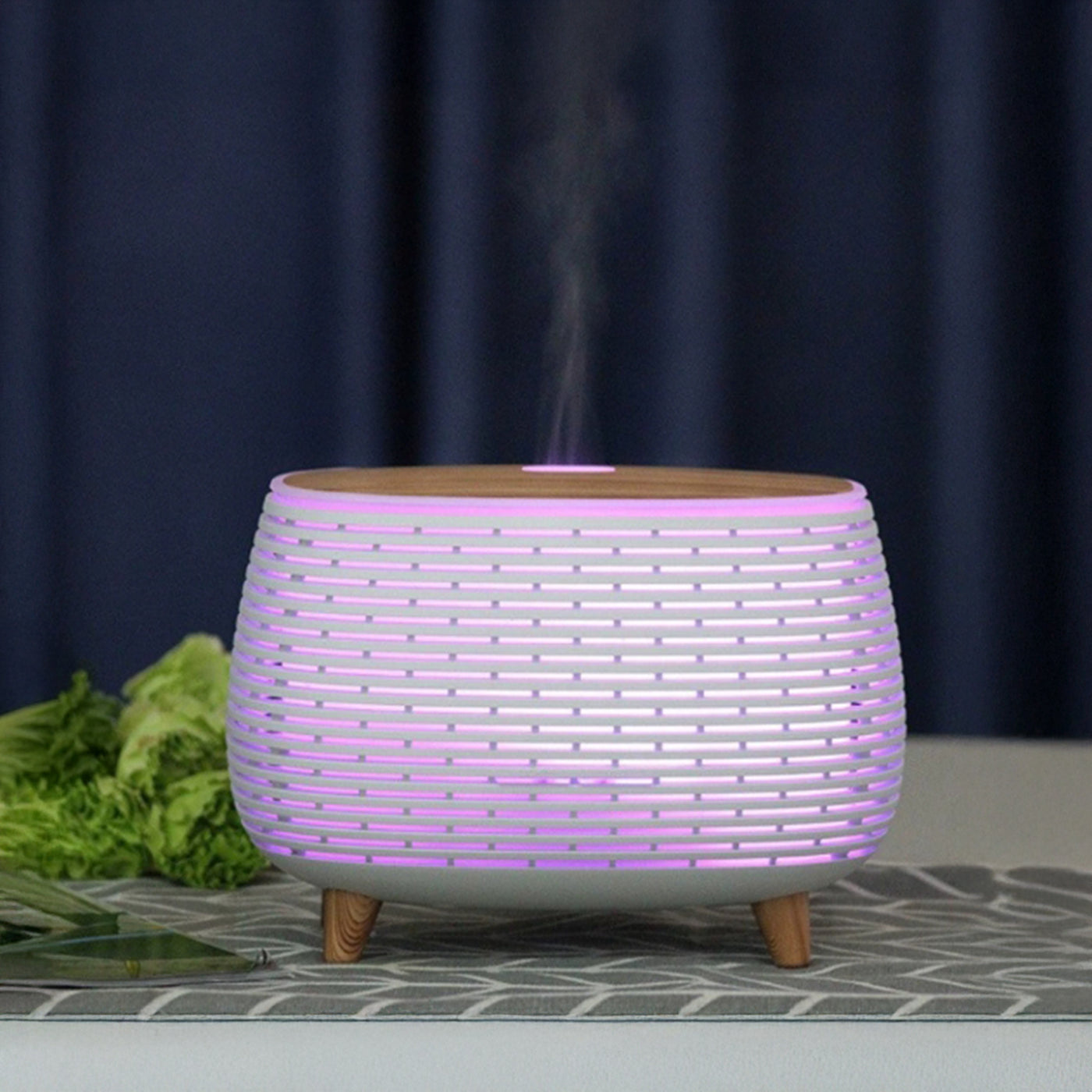 KALI Diffuseur d'huiles essentielles à LED blanc