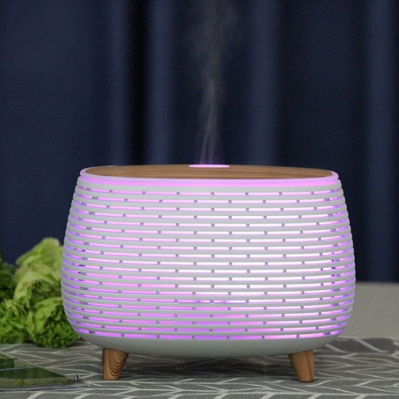 KALI Diffuseur d'huiles essentielles à LED blanc