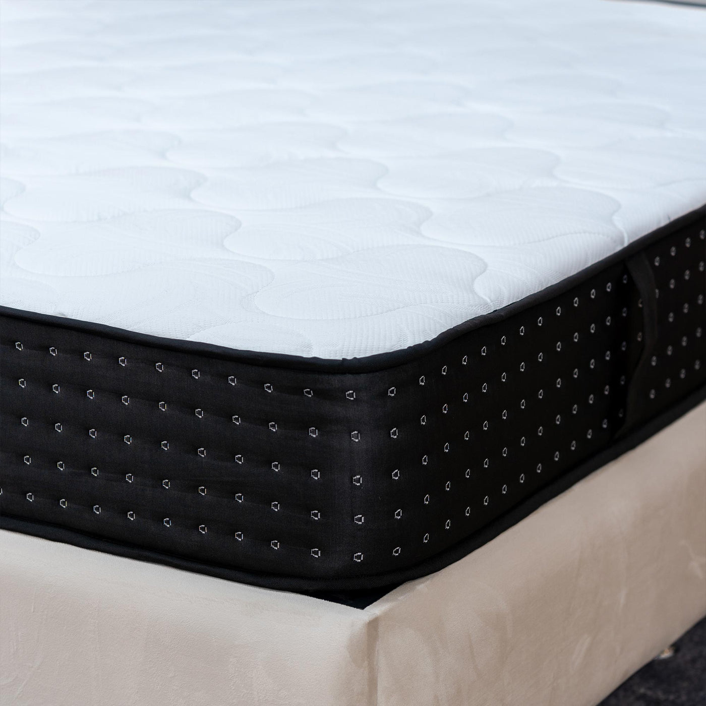 KENAN Ensemble sommier + matelas 26 cm 140x190