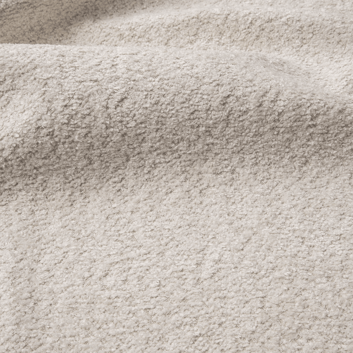 LAYANE Canapé 3 places tissu bouclette beige