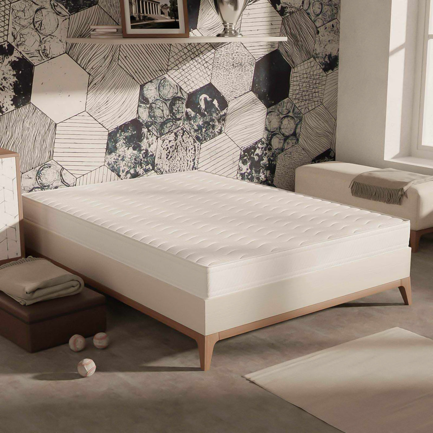 MATELAS Matelas Eco 160x200 15 cm