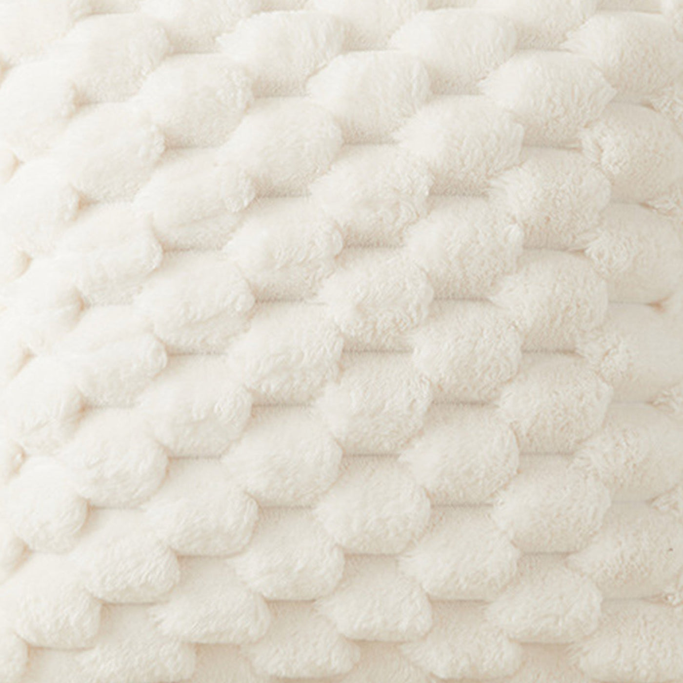 MEYS Coussin carré en tissu blanc 45x45 cm - Coussins - Mobilier Deco