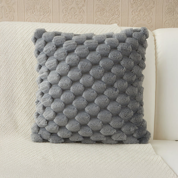 MEYS Coussin carré en tissu gris 45x45 cm