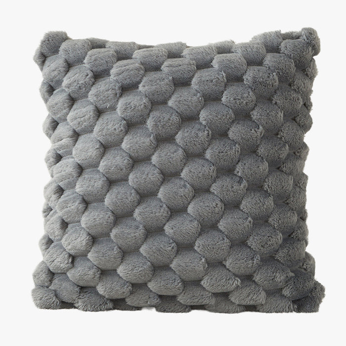 MEYS Coussin carré en tissu gris 45x45 cm