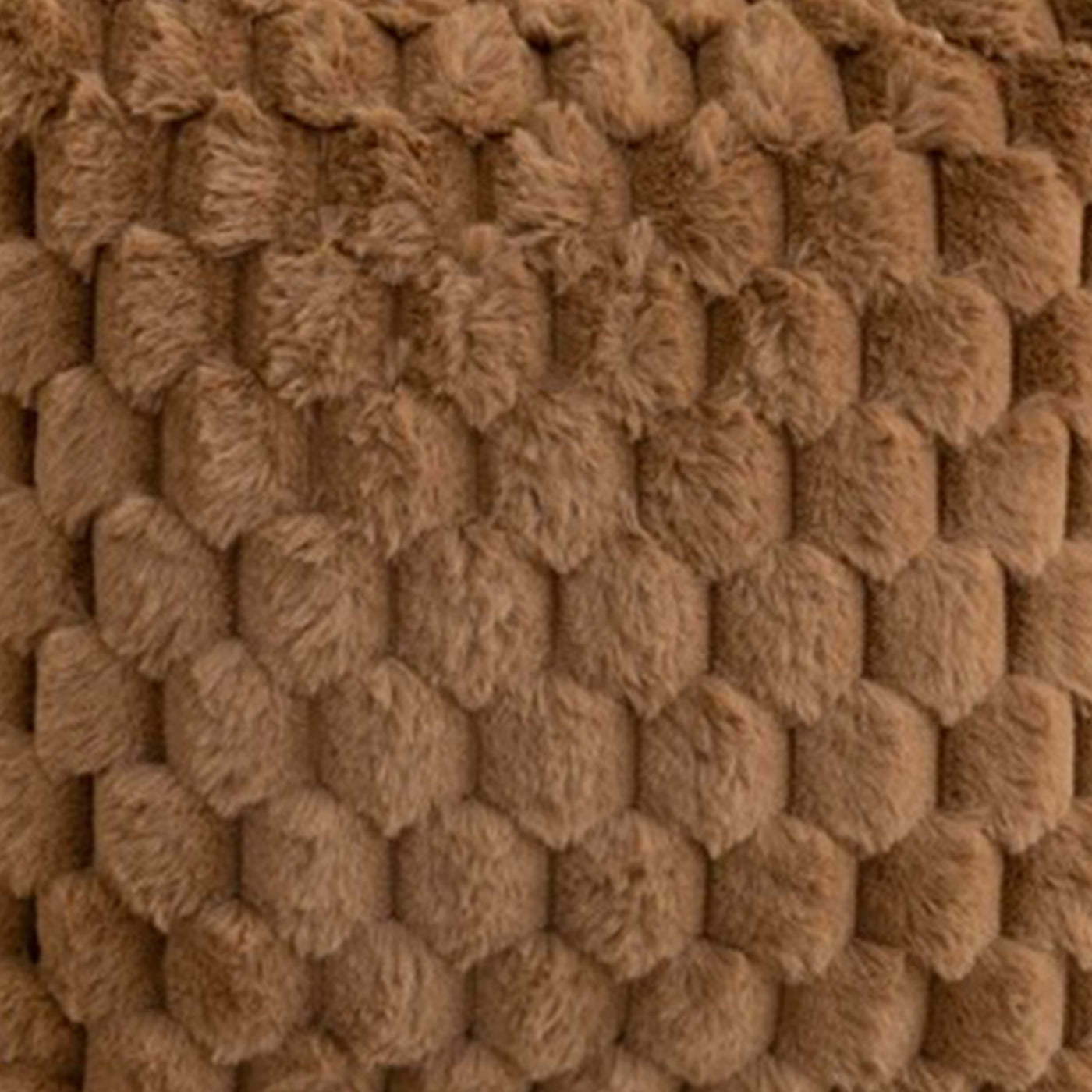 MEYS Coussin carré en tissu marron 45x45 cm