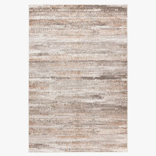 MILAS 2 Tapis en tissu texturé beige - 120x170 cm