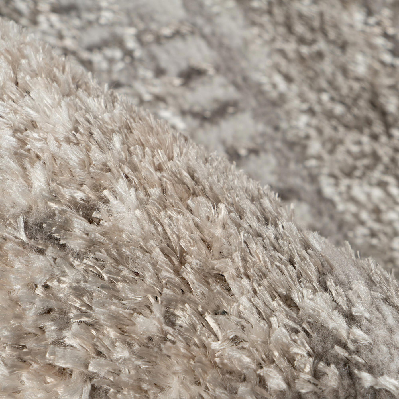 MILAS 2 Tapis en tissu texturé beige - 120x170 cm