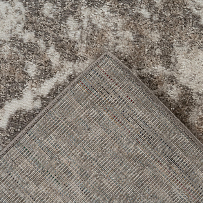 MILAS Tapis oriental en tissu beige - 80x150 cm