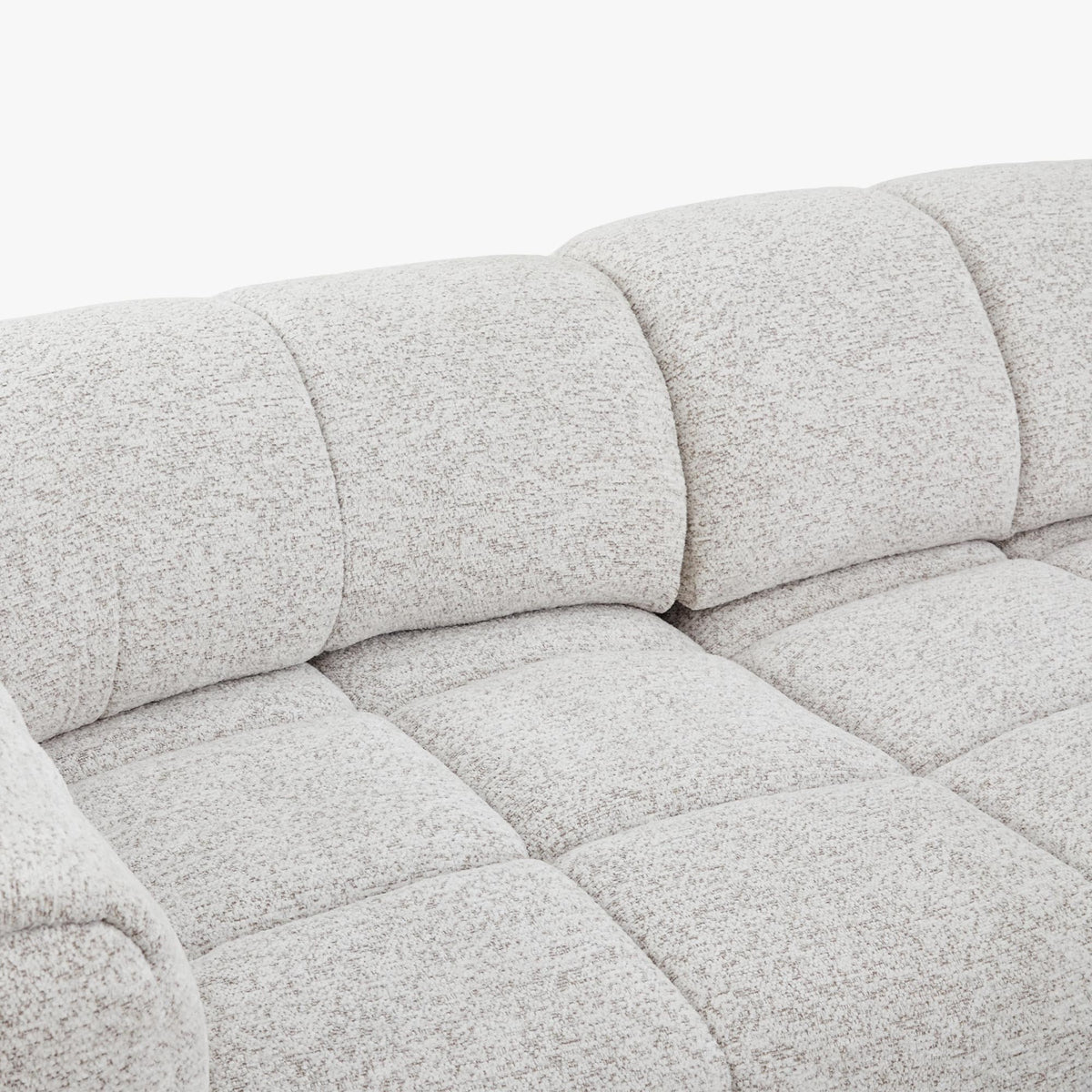 NALA Canapé 3 places relax électrique avec assises coulissantes en tissu beige - Canapé relax - Mobilier Deco