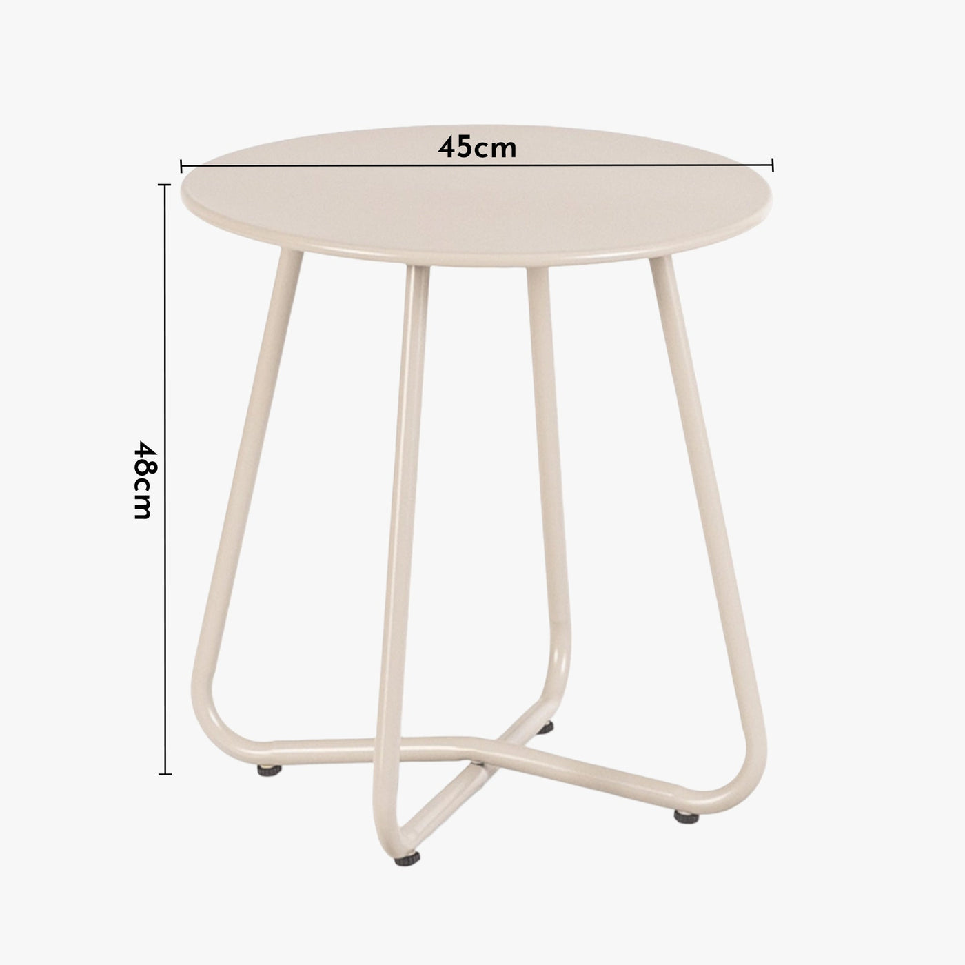 NIKEA Ensemble de mobilier de jardin 2 places avec table en verre - Mobilier de jardin - Mobilier Deco