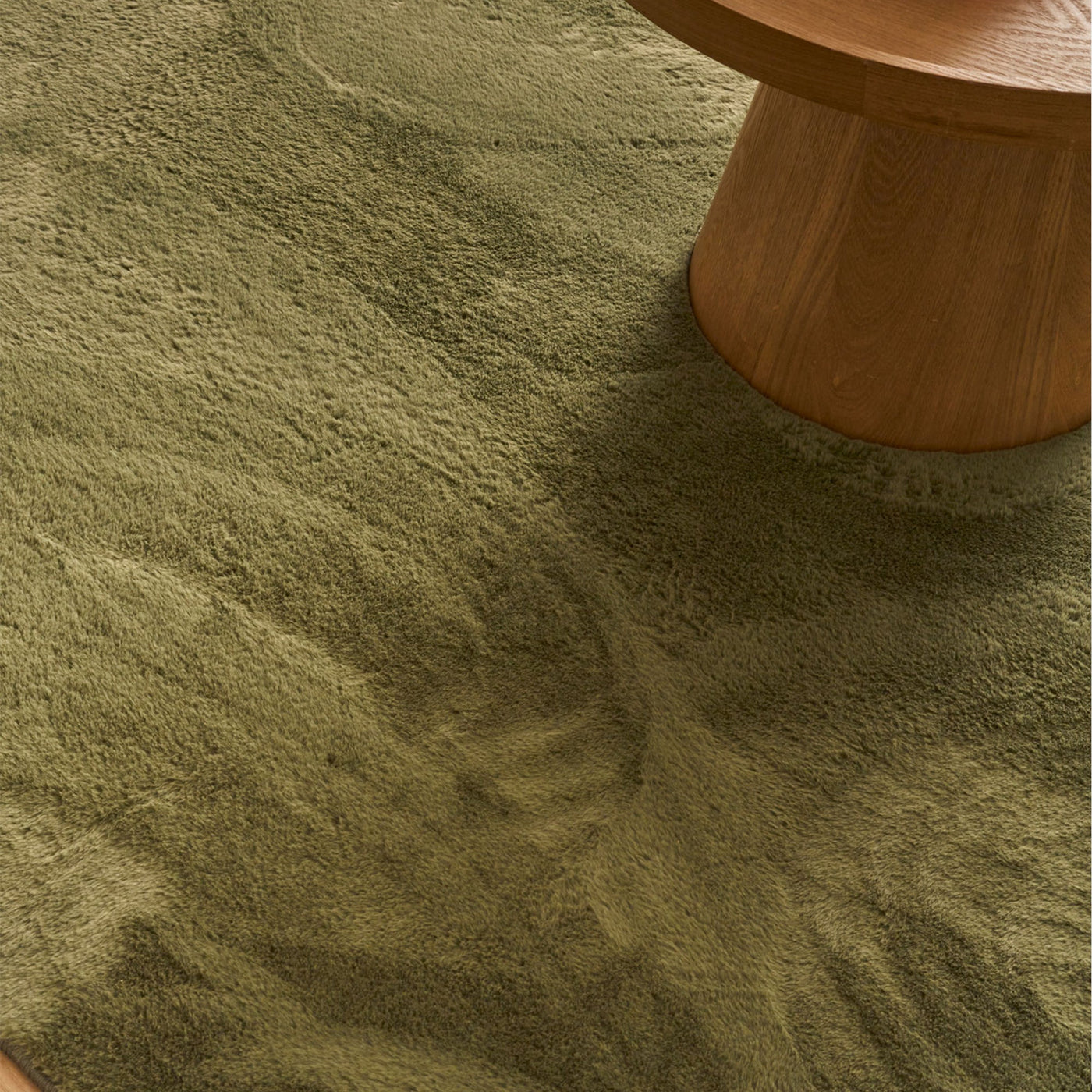 NUBE Tapis en tissu doux vert - 160x230 cm - Tapis - Mobilier Deco
