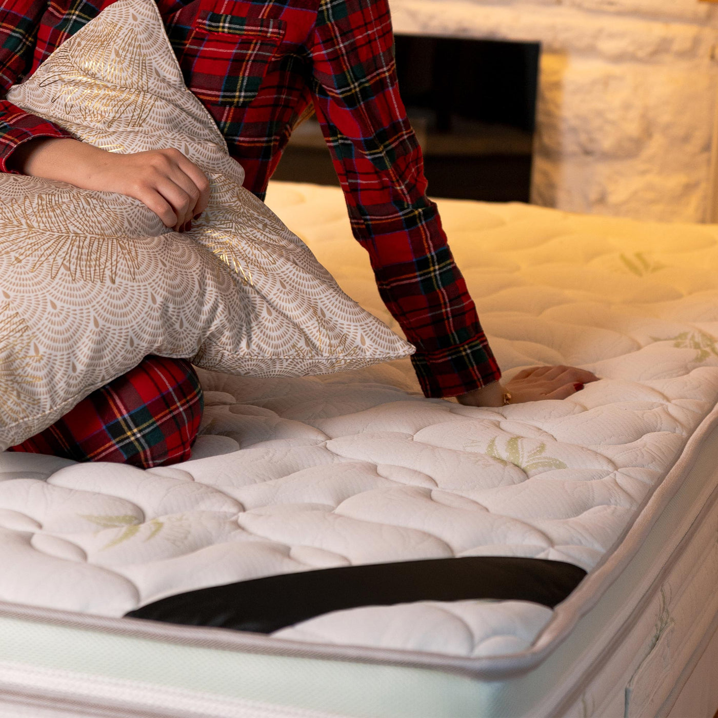 PEACE Matelas mémoire de forme 140 x 190 Hauteur 27 cm
