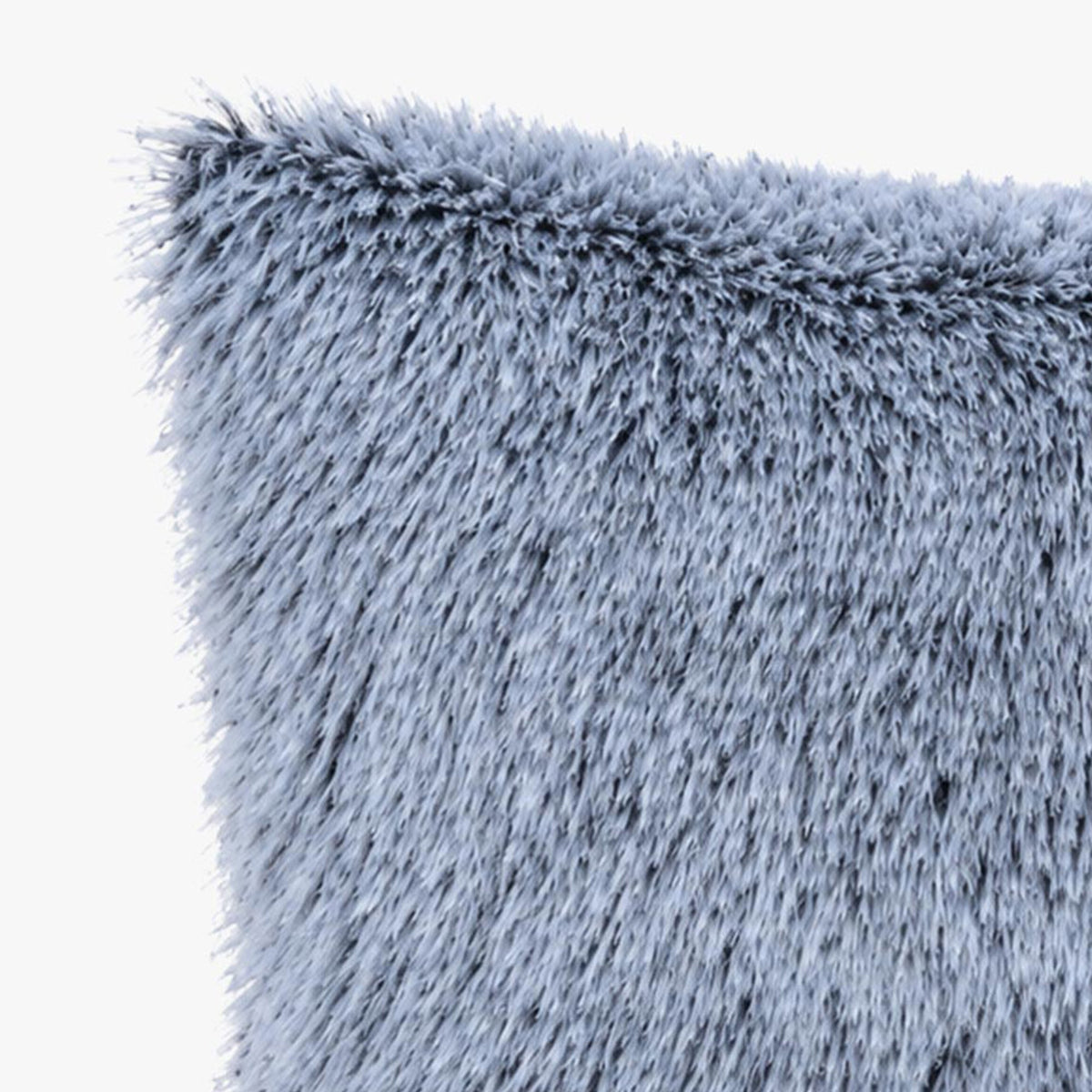 PERLA Coussin carré en tissu bleu 42x42 cm - Coussins - Mobilier Deco