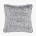 PERLA Coussin carré en tissu gris 42x42 cm