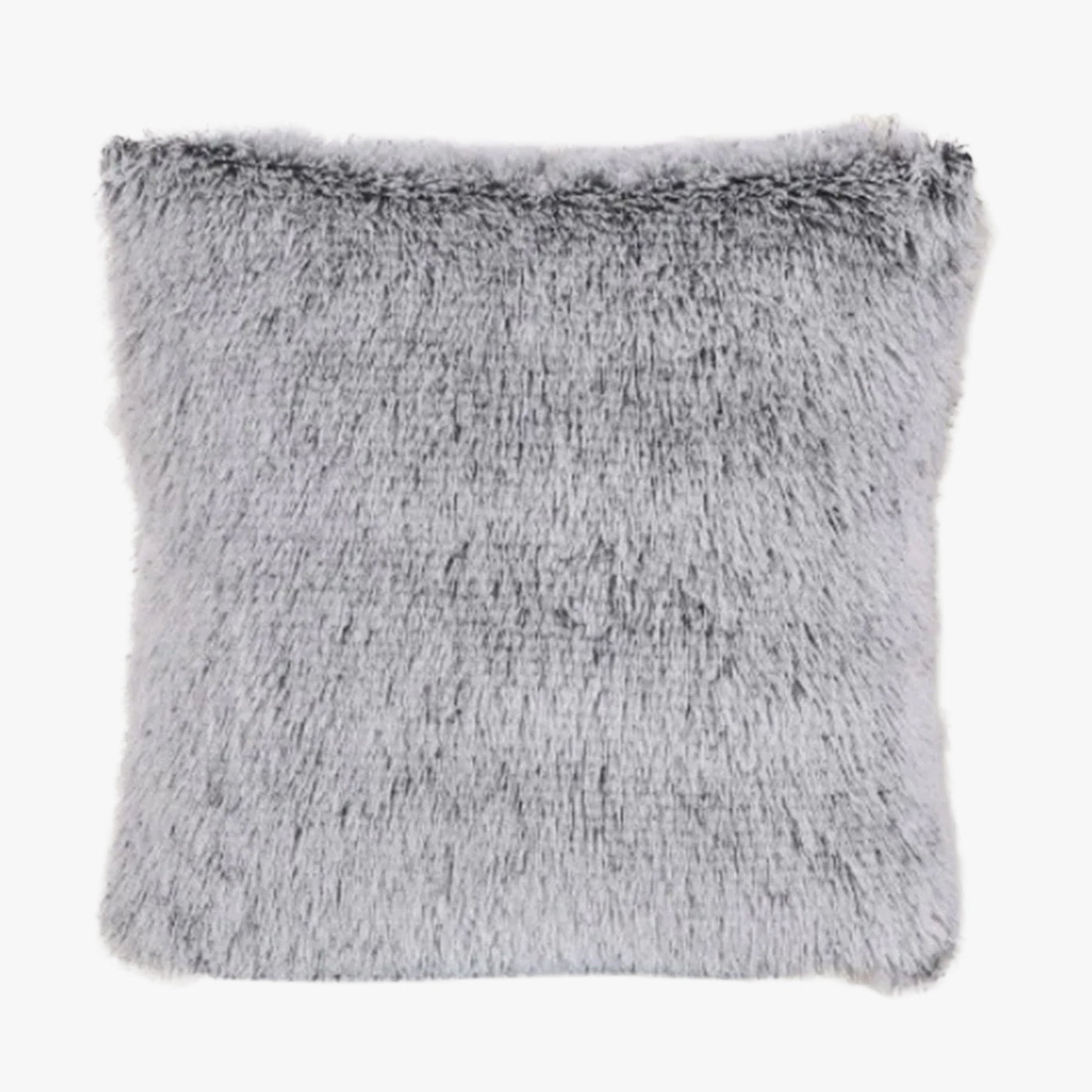 PERLA Coussin carré en tissu gris 42x42 cm - Coussins - Mobilier Deco