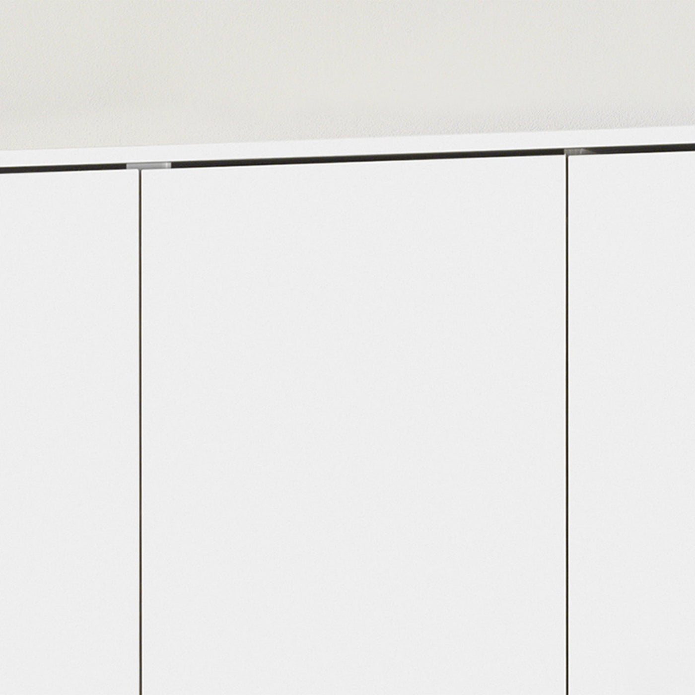 RAY XL Armoire 3 portes 4 étagères blanc