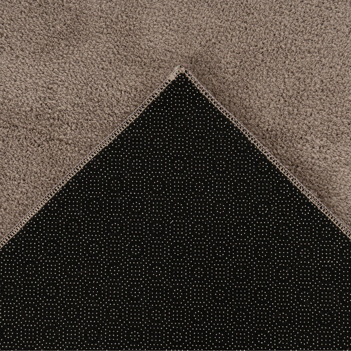 RELAX Tapis en tissu doux taupe - 120x160 cm