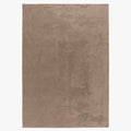RELAX Tapis en tissu doux taupe - 120x160 cm
