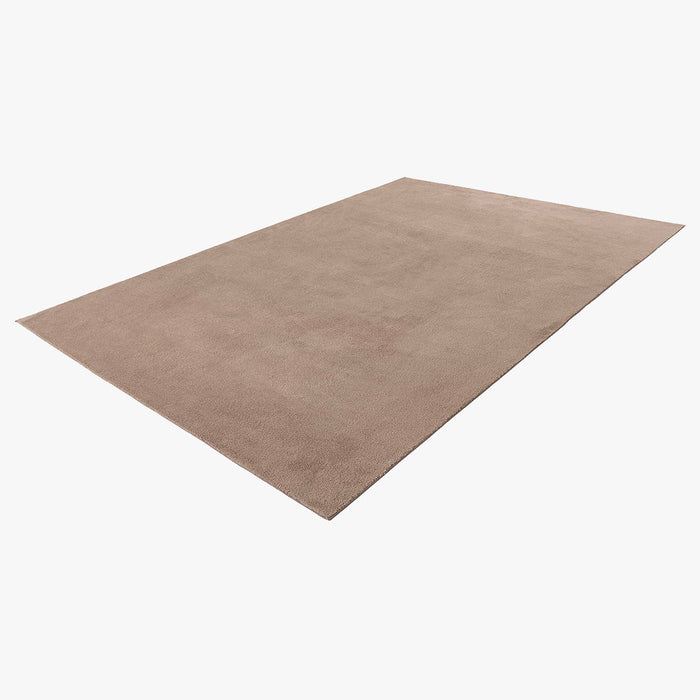 RELAX Tapis en tissu doux taupe - 80x140 cm