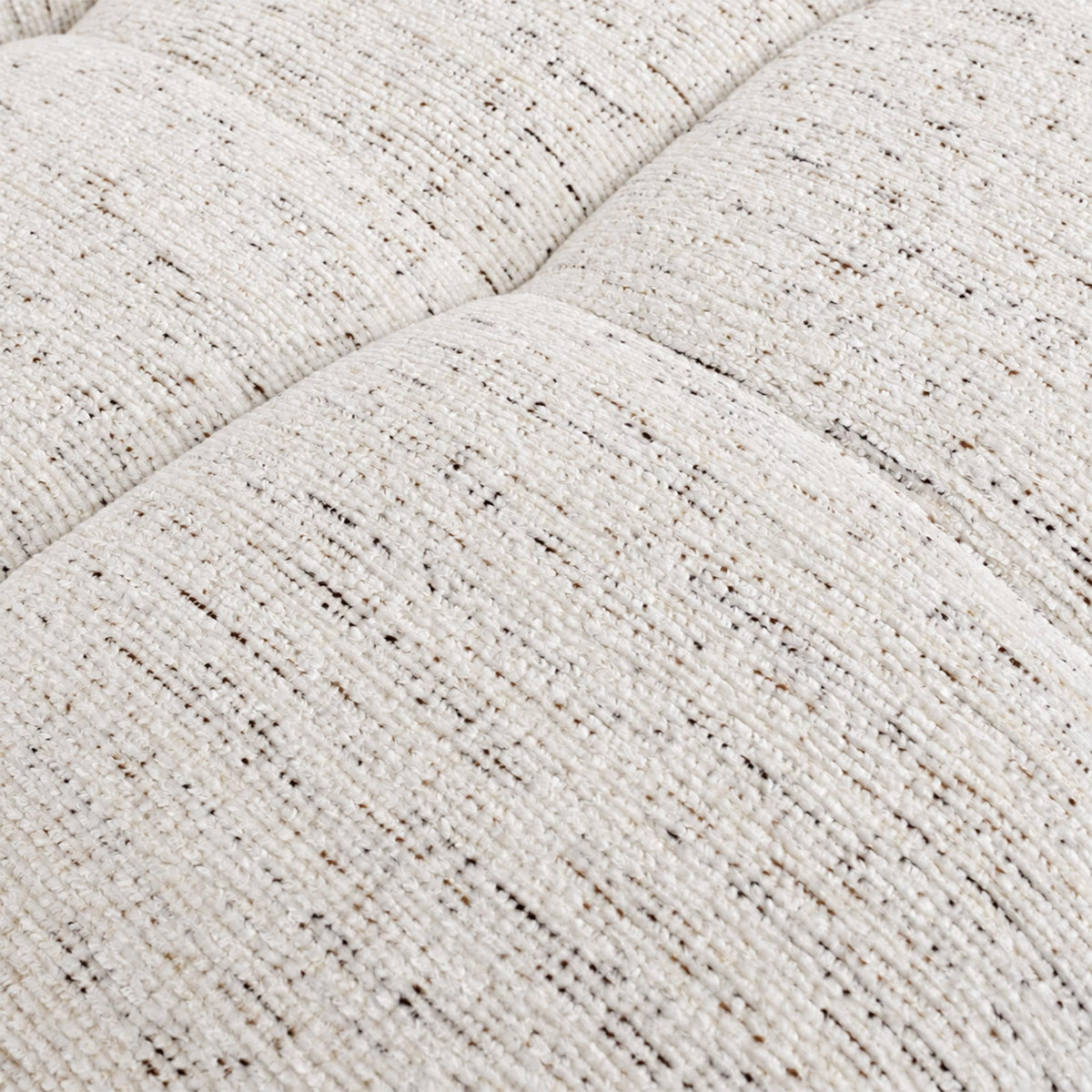 RUBY Canapé d'angle en tissu beige - Angle droit - Mobilier Deco