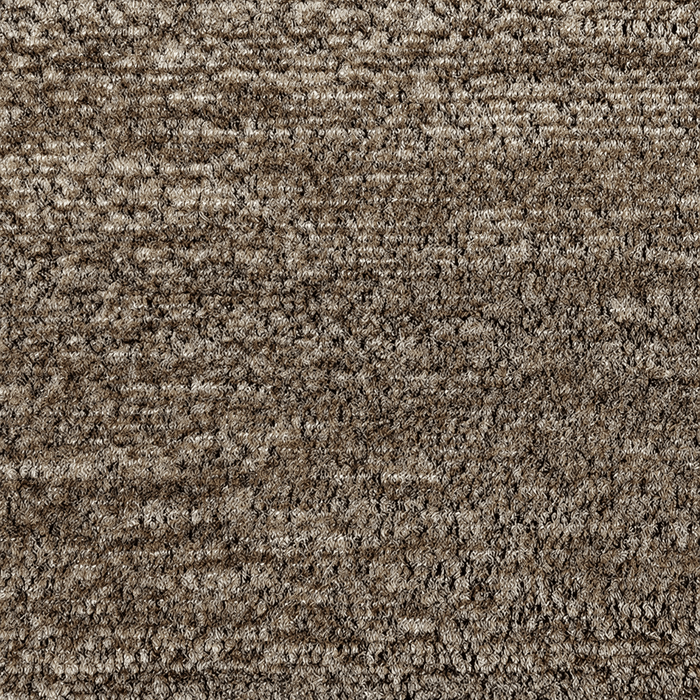 RUMY Canapé 3 places en tissu taupe