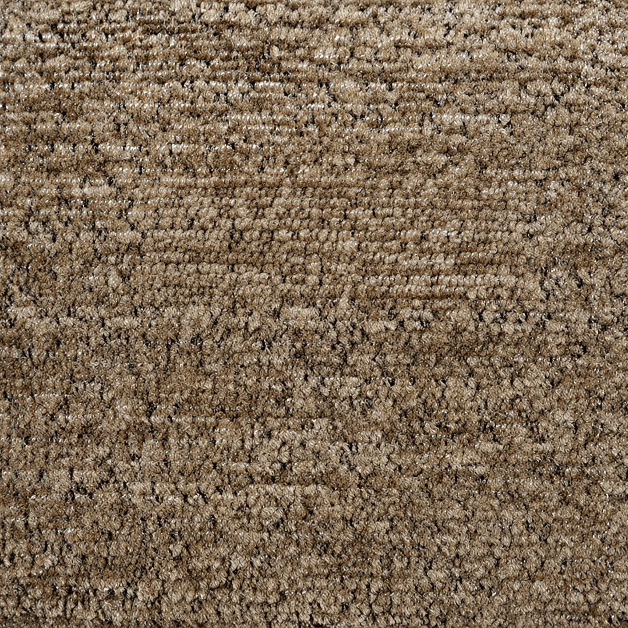 RUMY Canapé 3 places en tissu taupe foncé - Canapés fixes - Mobilier Deco