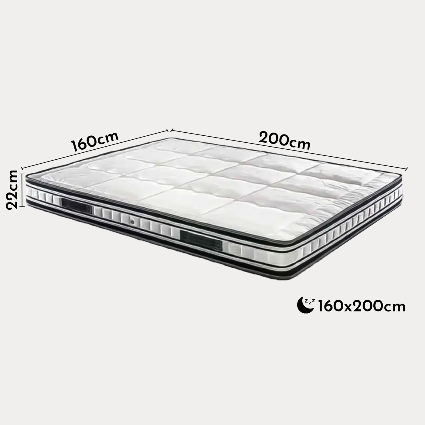 SLEEP Matelas Elite Confort 160x200