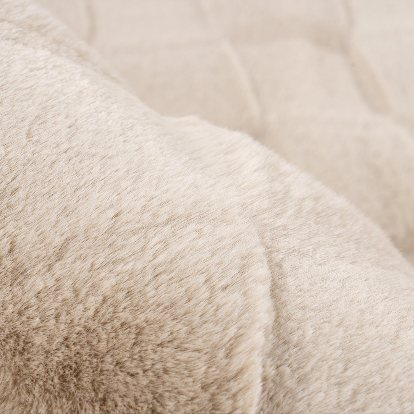 SOUL Tapis tissu doux à motif en relief beige - 160x230 cm