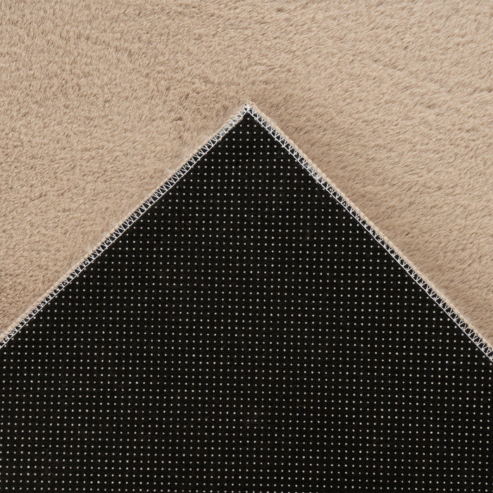 SPIRIT Tapis en tissu doux beige - 160x230 cm