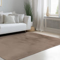 SPIRIT Tapis en tissu doux taupe - 160x230 cm
