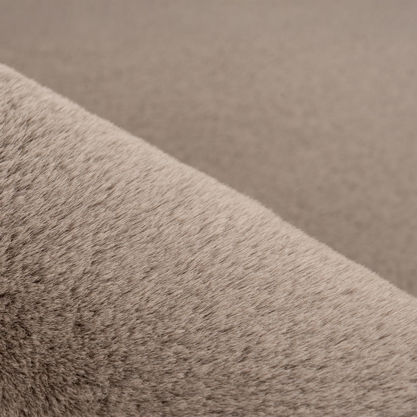 SPIRIT Tapis en tissu doux taupe - 160x230 cm