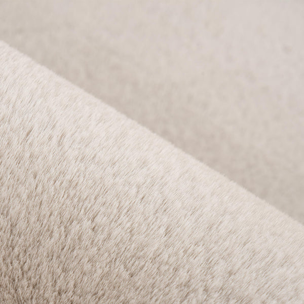 SPIRIT Tapis en tissu doux taupe clair - 160x230 cm