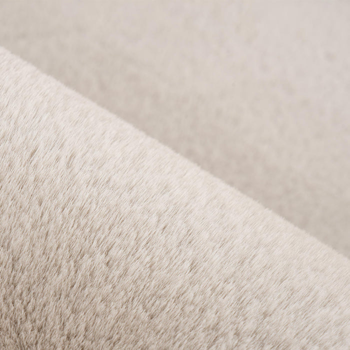 SPIRIT Tapis en tissu doux taupe clair - 160x230 cm