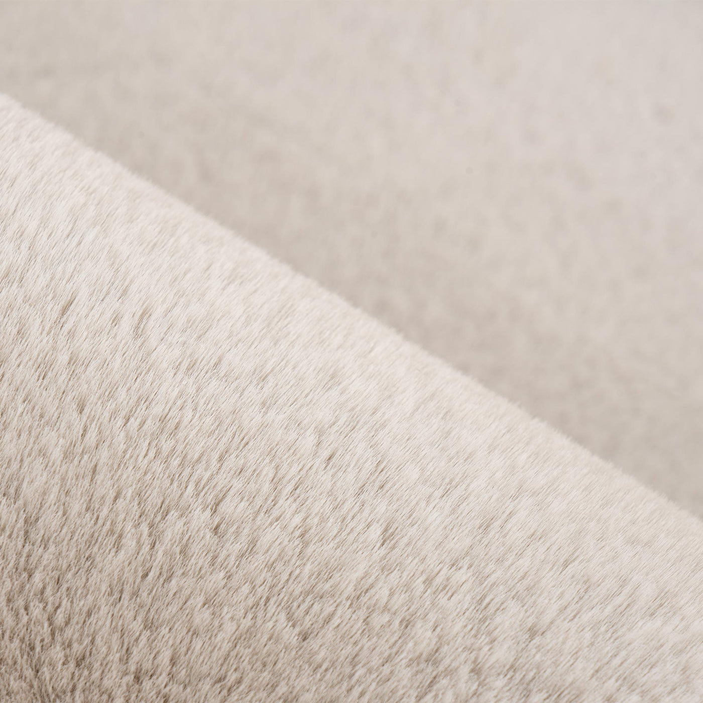 SPIRIT Tapis en tissu doux taupe clair - 160x230 cm