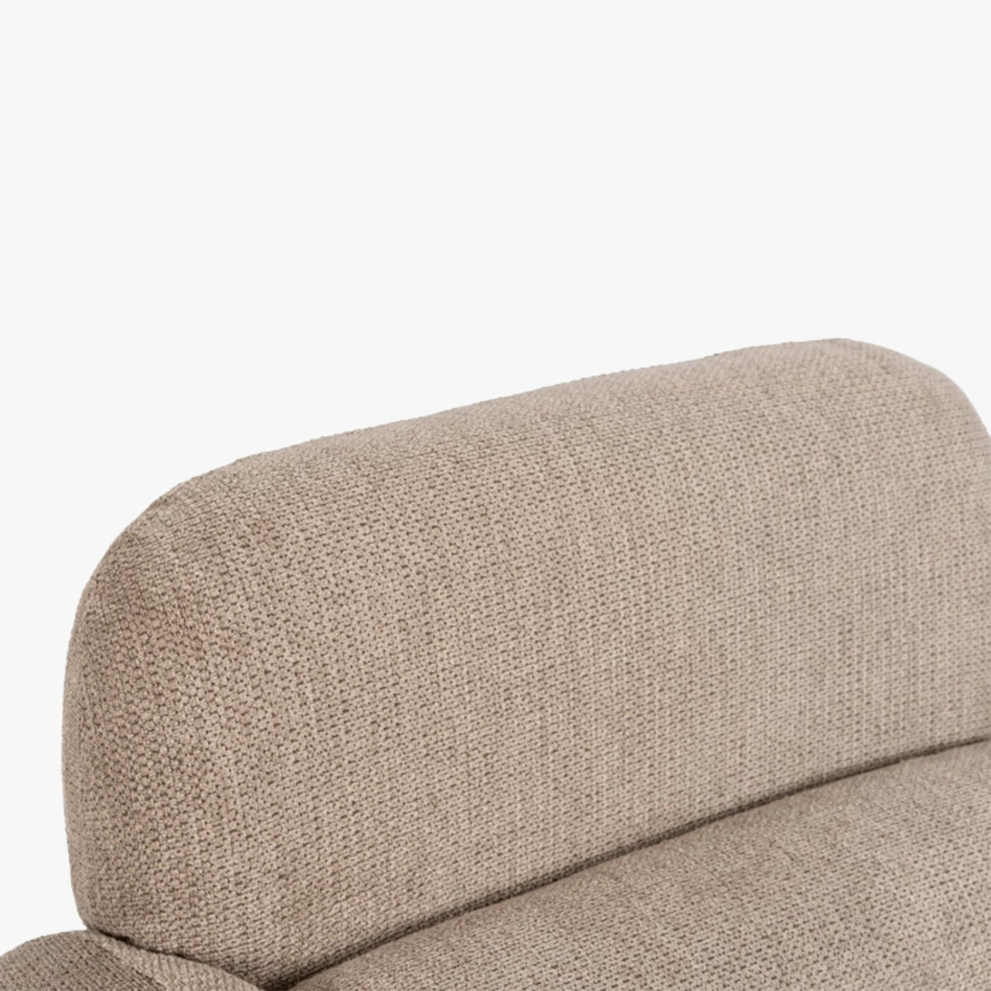 TOGO Fauteuil en tissu beige foncé - Fauteuils - Mobilier Deco