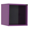 Etagère cube murale - violet