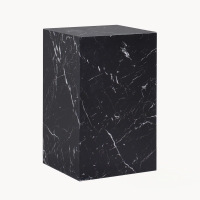 Table d'appoint en marbre noir