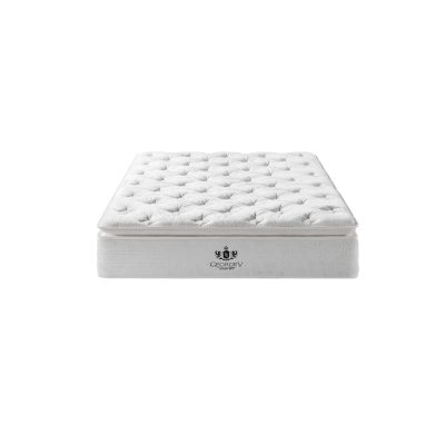 Matelas velours ressorts ensachés 140x190 cm