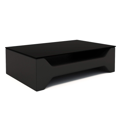 Table basse design noire