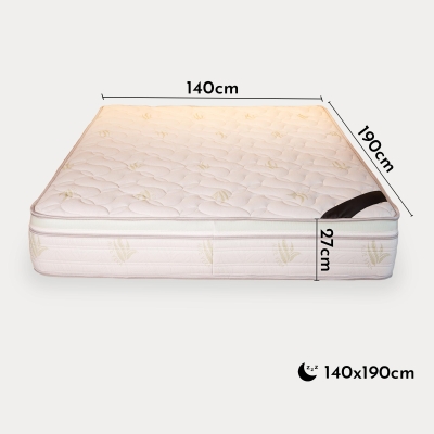 Matelas mémoire de forme 140 x 190 Hauteur 27 cm