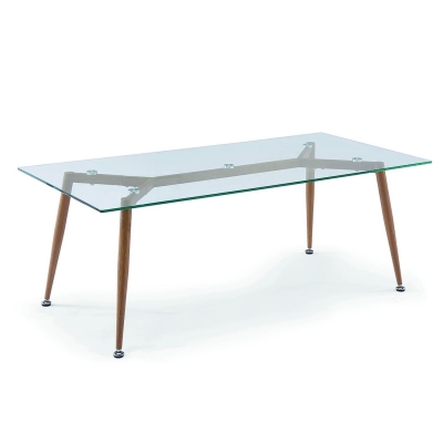 Table basse en verre