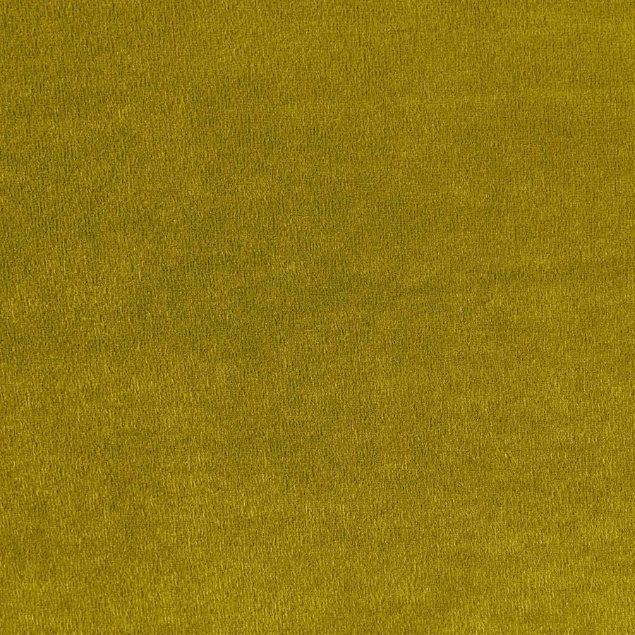 Canapé d'angle scandinave en velours jaune - Angle Droit