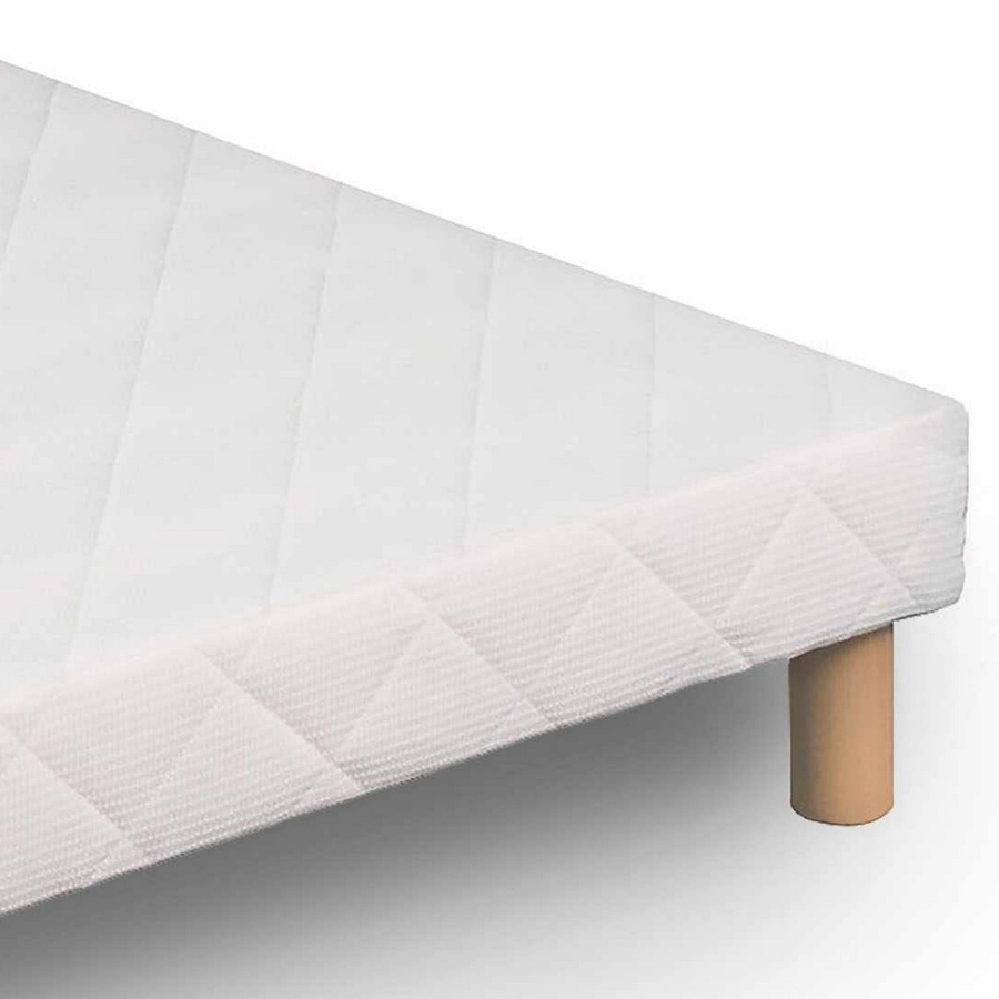 Ensemble sommier tapissier + Matelas mousse 180 x 200 cm